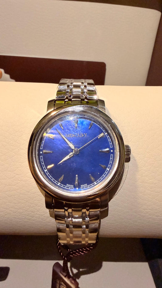 Reloj femenino marca Mercury, modelo ME380-SS-9-maquinaria Suiza.