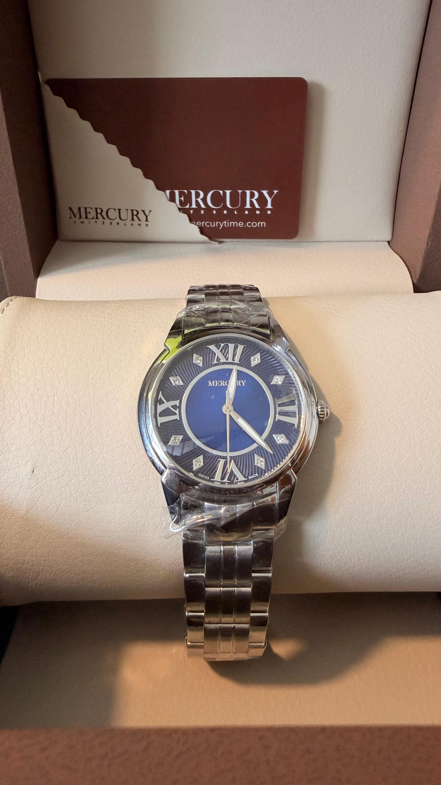 Reloj femenino, marca MERCURY. modelo ME360-SS-9