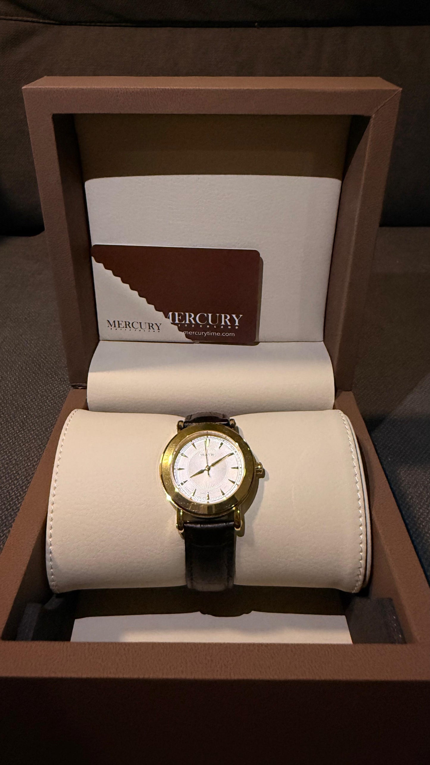 Reloj femenino marca MERCURY. modelo ME295-GL-1